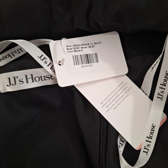 JJ's House Black Dress Short Tulle - Picture 6 of 7